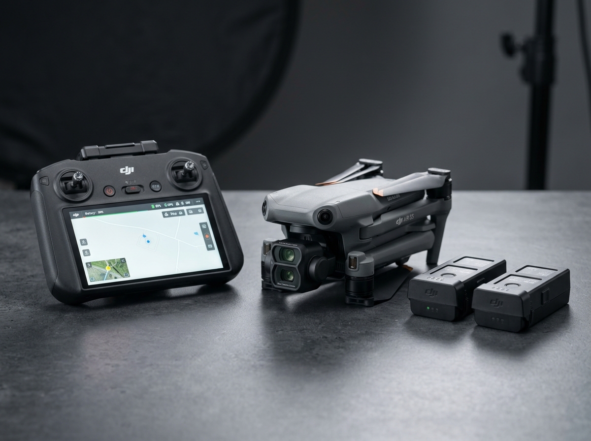 DJI Air 3S Drone Kit with RC 2 Controller