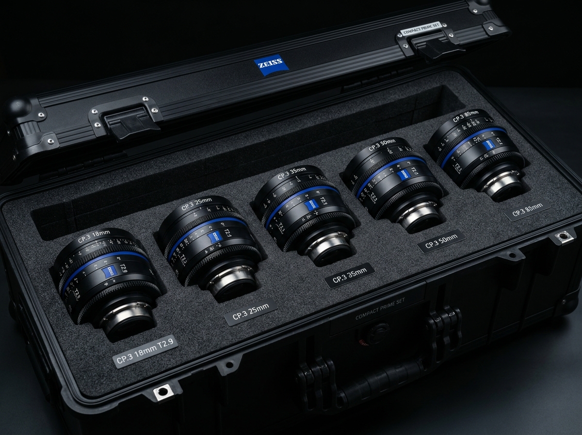 Zeiss CP.3 Compact Prime 5-Lens Set (15, 25, 35, 50, 85mm)